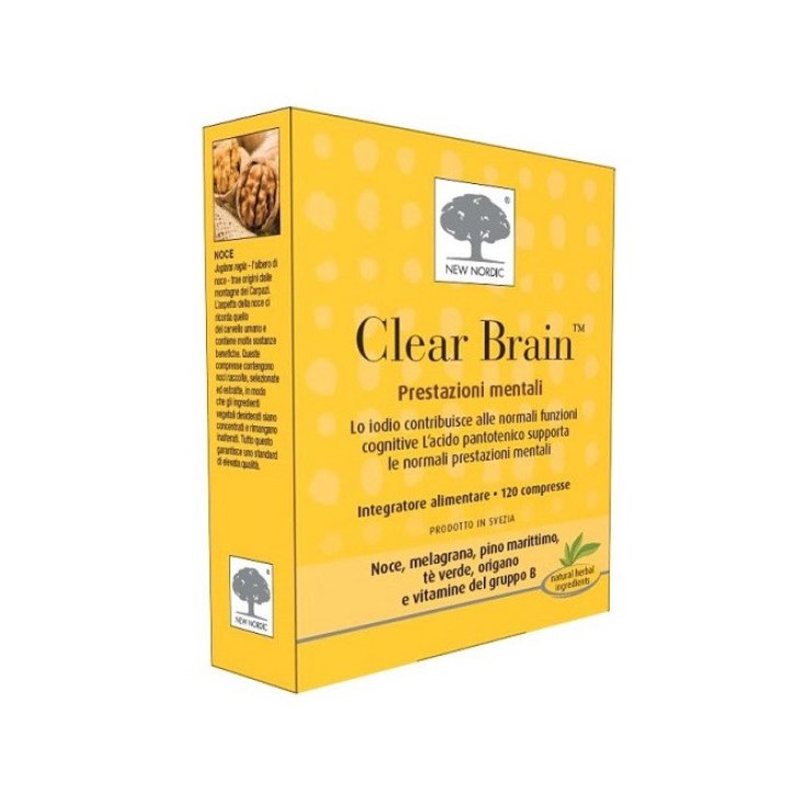 Clear Brain Integratore Alimentare 120 Compresse