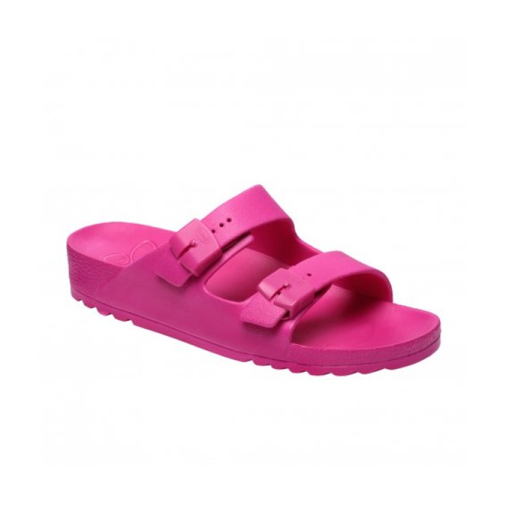 Scholl&reg; Bahia Sandalo Donna Plantare Bioprint&reg; EVA Colore Fuchsia Misura 39