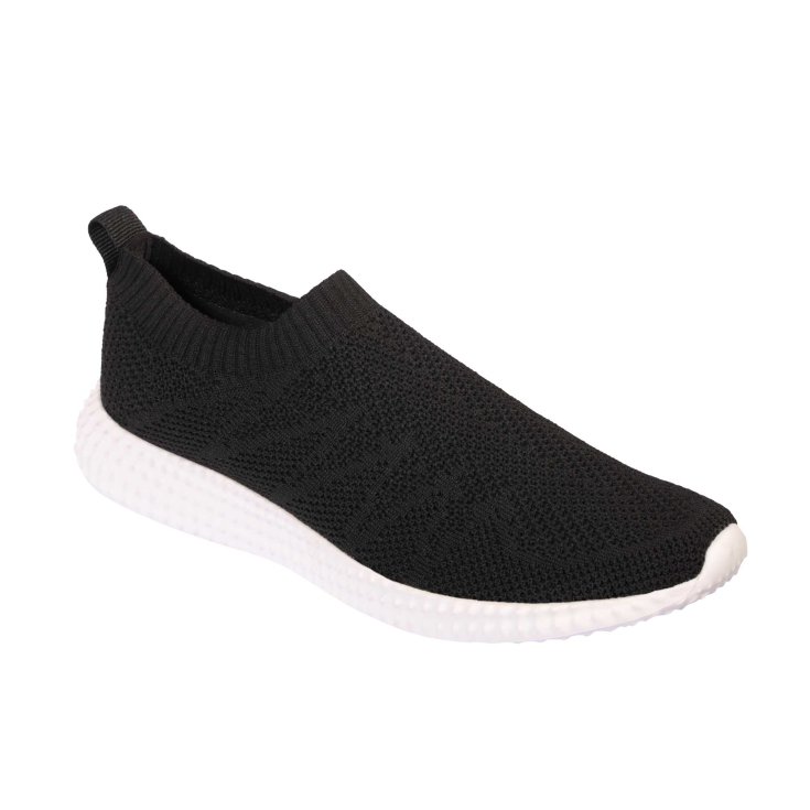 Scholl&reg; Free Style Sneaker Donna Tessuto Elastico Mesh Plantare Memory Cushion&reg; Colore Nero Misura 36