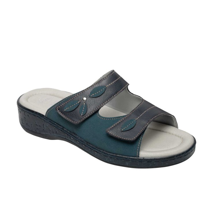 Scholl&reg; Rosca 2.0 Calzatura Donna Sintetico+Ornamento Plantare Gelactiv&reg; Colore Blu Misura 40
