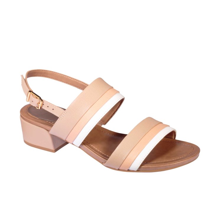 Scholl&reg; Stephanie Sandalo Donna In Pelle Plantare Gelactiv&reg; Colore Taupe/Rosa/Bianco Misura 40