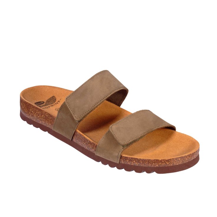 Scholl&reg; Tymeg Calzatura Uomo In Nubuck Plantare Bioprint&reg; Colore Military Green Misura 43