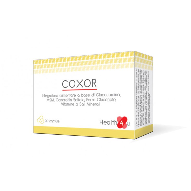 Health4u Coxor Integratore Alimentare 30 Capsule Health4u Coxor Integratore Alimentare 30 Capsule