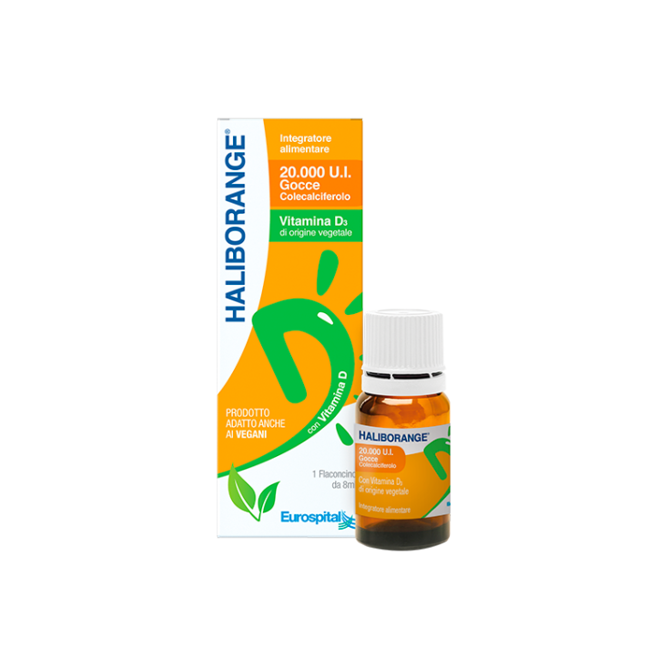 Eurospital Haliborange Integratore Alimentare 20000 Ui Colecalciferolo 8ml