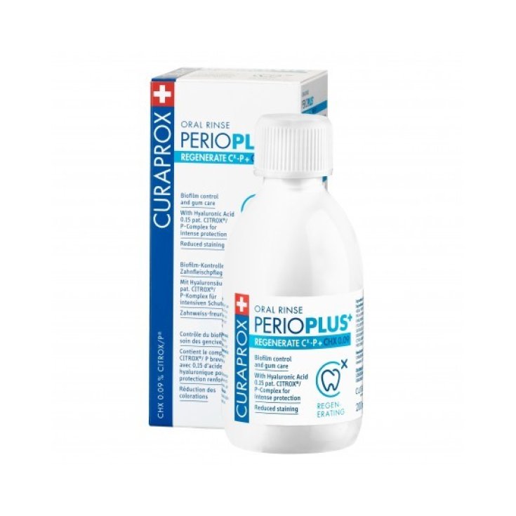 Curaprox PerioPlus Regenerate - Chx 0,09% Colluttorio 200ml