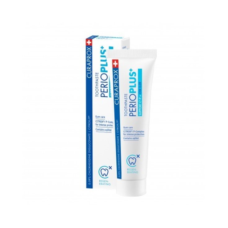 Curaprox PerioPlus Support Dentifricio - Chx 0,09% 75ml