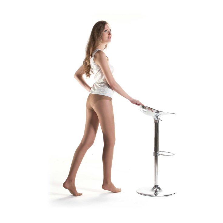 Kamila Cherie Collant Maglia Liscia Visone 5