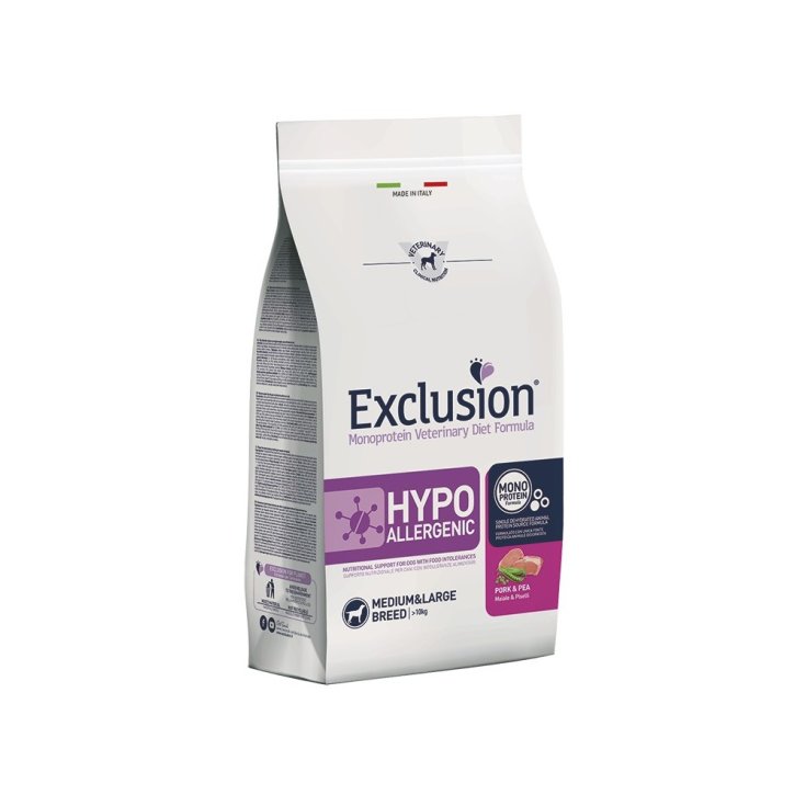 Diet Hypoallergenic Medium/Large Breed Maiale e Piselli - 2KG