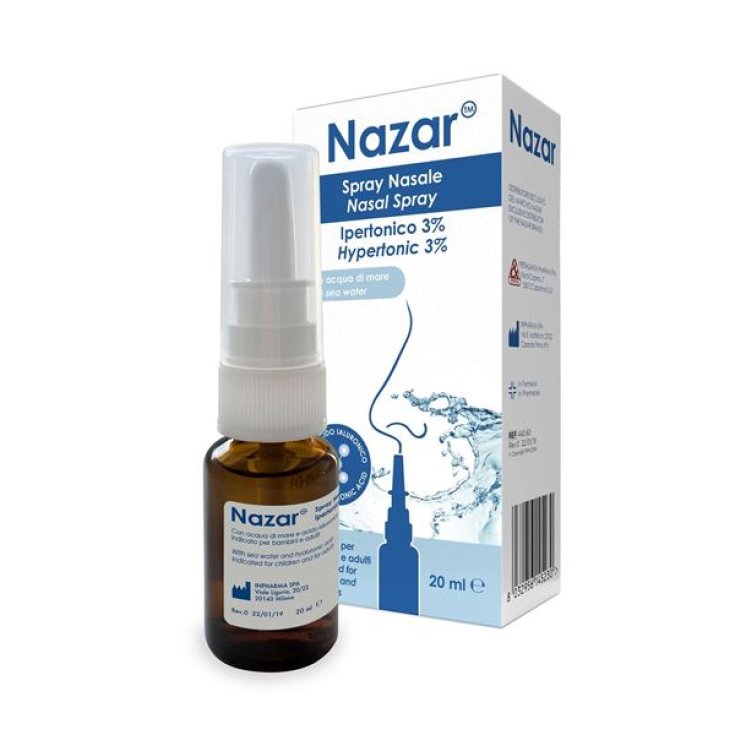 Nazar Spray Nasale Ipertonico 3% 20ml
