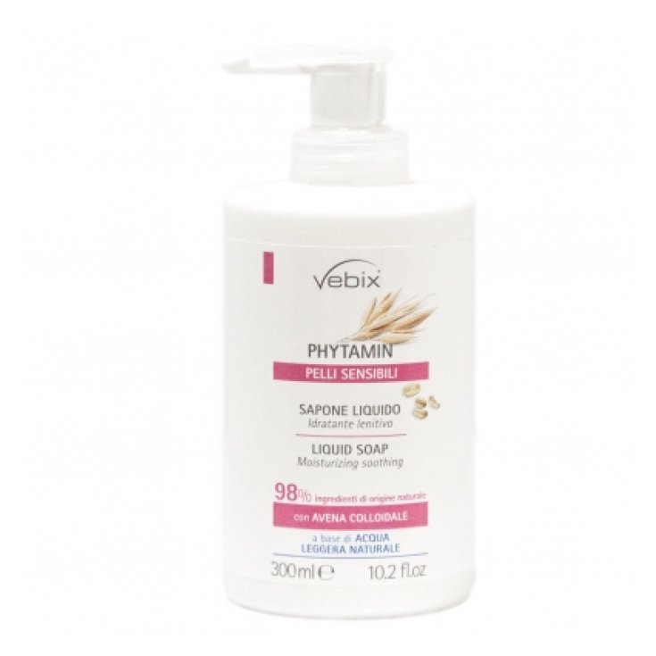 Vebix Phytamin Pelli Sensibili Sapone Liquido 300ml