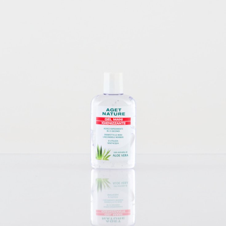 Aget Nature Gel Mani Igienizzante Con Estratti Di Aloe Vera 80ml