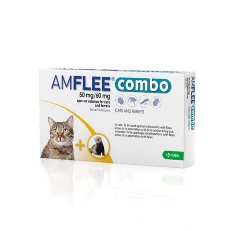 AMFLEE&reg; Combo 50mg/60mg Gatti E Furetti KRKA 1 Pipetta