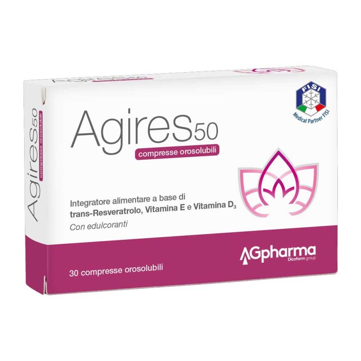 Agires50 AGPharma 30 Compresse Orosolubili