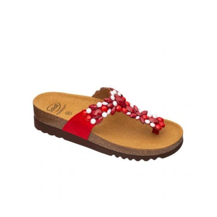 Alicia Flip-Flop MF+BEA W ROSSO/BIANCO 37 Dr.Scholl&reg;