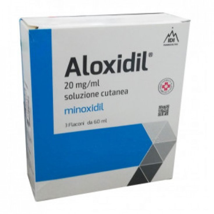 Aloxidil Soluzione Cutanea 20mg/ml IDI 3 Flaconi 60ml