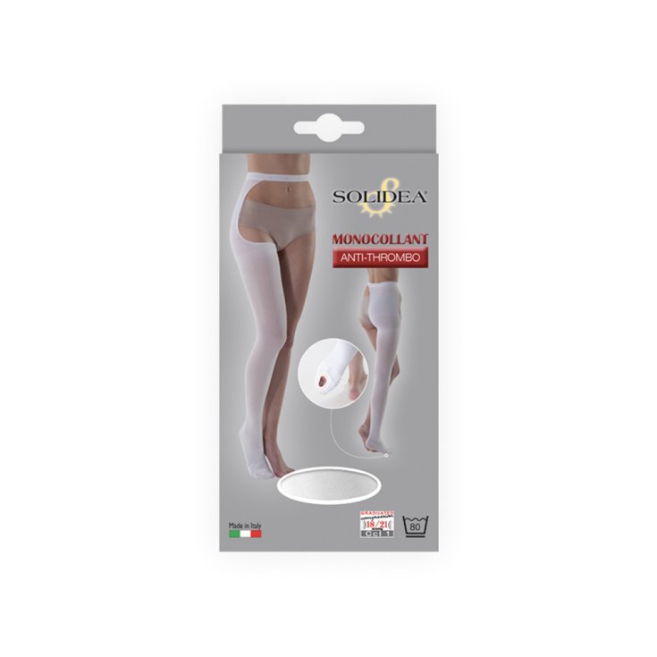 Anti-Thrombo CCL.1 Monocollant Solidea&reg; Colore Bianco Taglia M 1 Pezzo