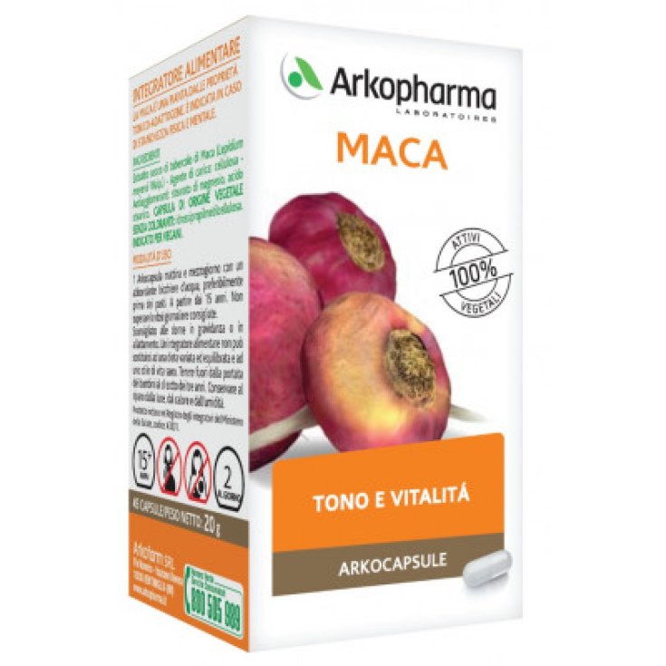 Arkocapsule&reg; Maca Bio ArkoPharma 40 Capsule