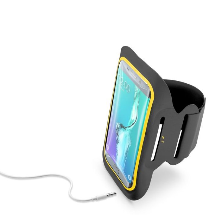 Armband Fitness - Per Smartphone Cellularline 1 Fascia Da Braccio Nera