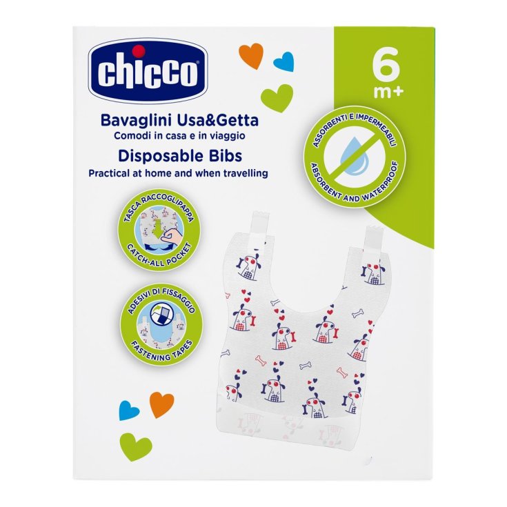 Bavaglini Monouso Chicco&reg; 36 Pezzi