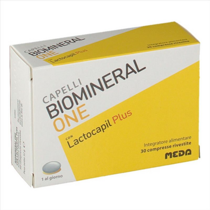 Biomineral One Lactocapil Plus Meda 30 Compresse