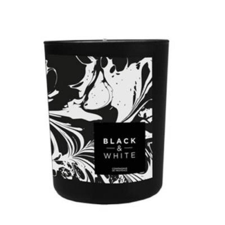 Black & White Candela Profumata Th&eacute; Noir Compagnie De Provence 180g