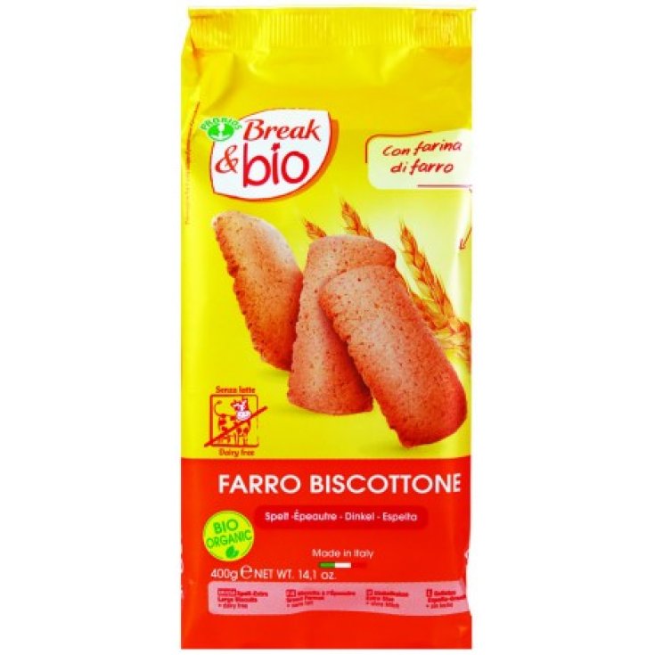 Break&Bio Il Biscottone Di Farro Probios 400g