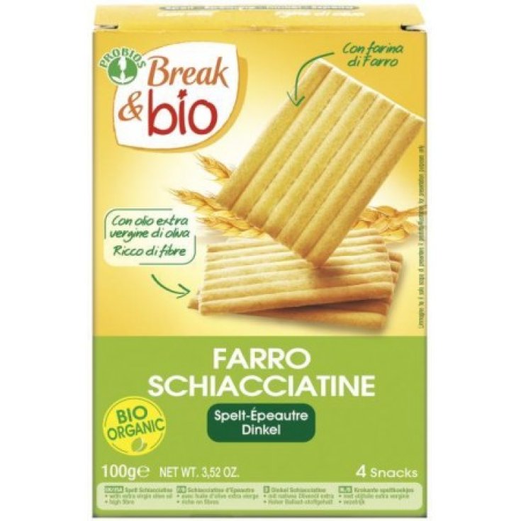 Break&Bio Schiacciatine Di Farro Probios 100g