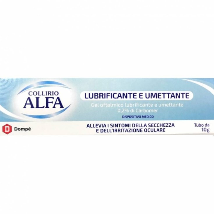COLLIRIO ALFA&reg; Lubrificante Gel Domp&eacute; 10ml