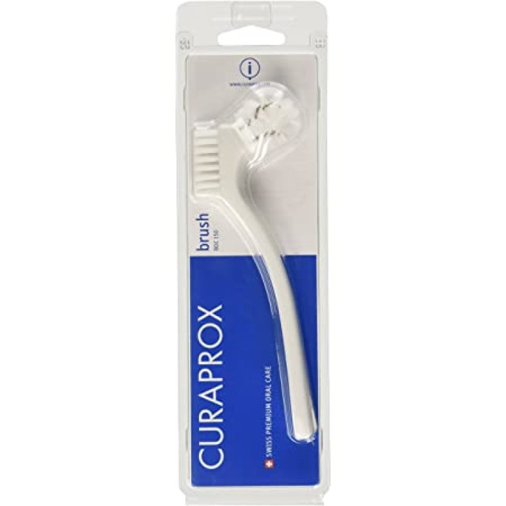 CURAPROX BDC 150 Spazzolino Dentiera Bianco 1 Pezzo