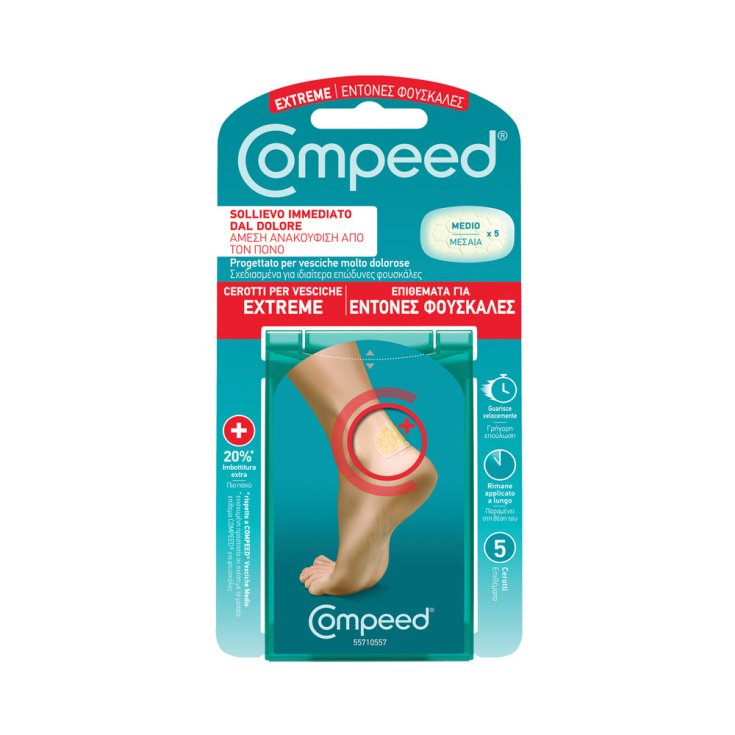 Cerotti Per Vesciche Extreme Compeed&reg; 5 Pezzi