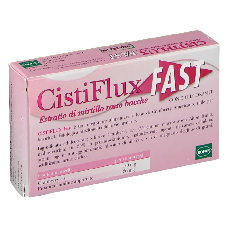 CISTIFLUX FAST SOFAR 14 COMPRESSE