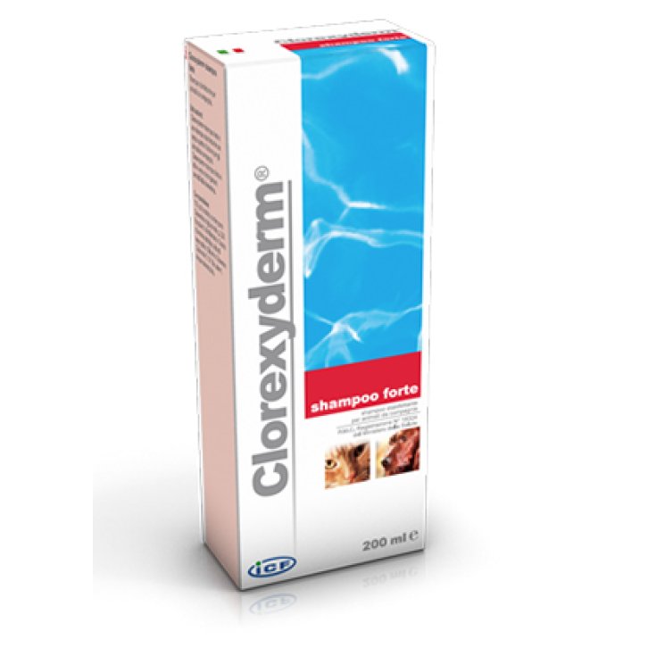 Clorexyderm&reg; Shampoo Forte Per Animali ICF 200ml