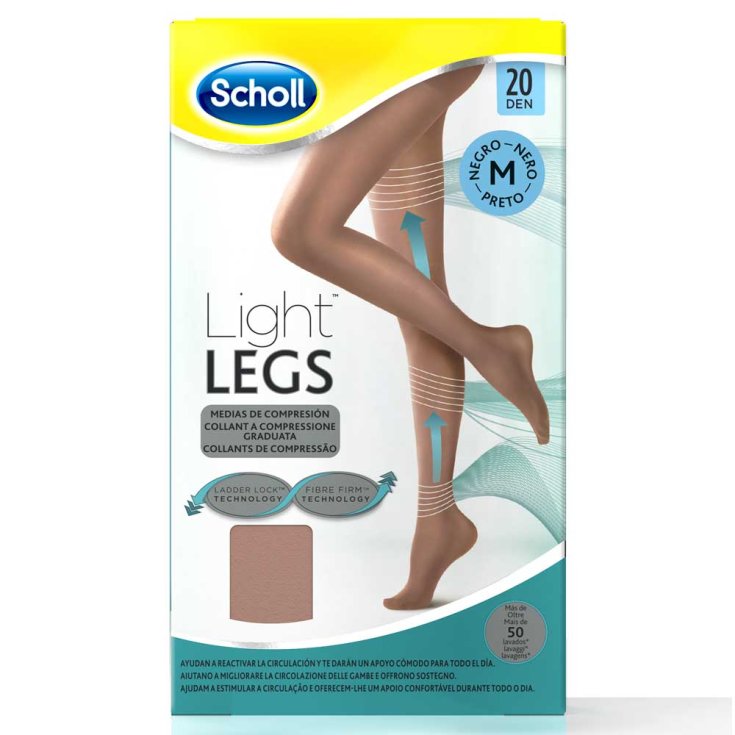 Scholl Collant A Compressione 20 Den Taglia M Color Carne