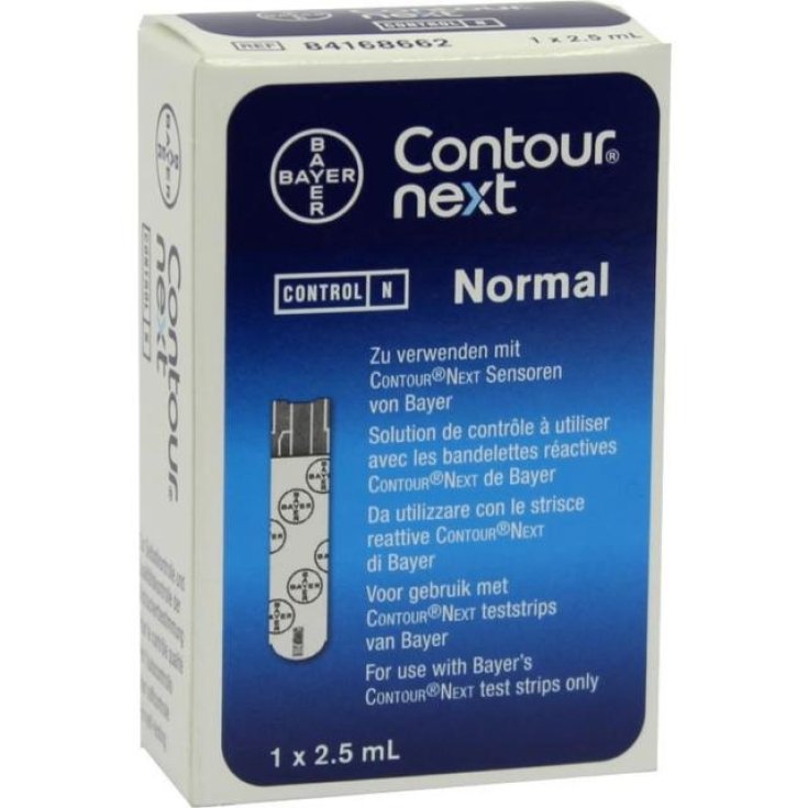 Contour&trade; Next Normal Control Diabetes Ascensia 1 Fiala 2,5ml