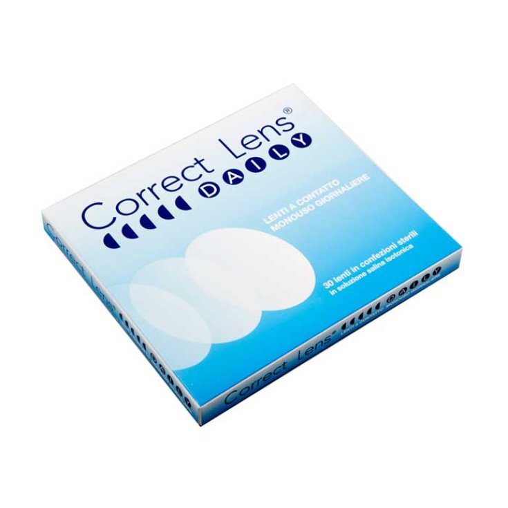 Correct Lens&reg; Daily Monouso 8,00 Sanifarma 30 Pezzi