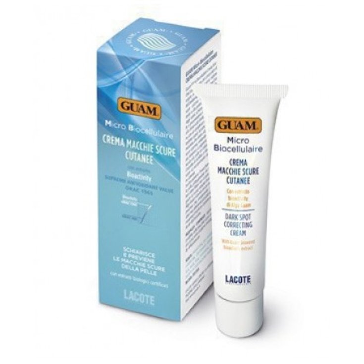 Crema Macchie Scure Cutanee Guam Micro Biocellulaire 30ml