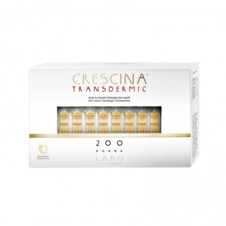 Crescina&reg; Transdermic Ri-Crescita 200 Donna Labo 20 Fiale