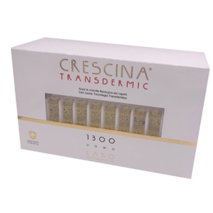 Crescina&reg; Transdermic Ricrescita 1300 Uomo Labo 40 Fiale