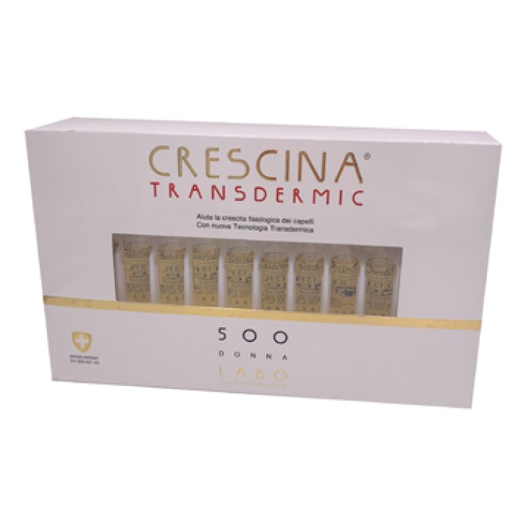 Crescina Transdermic Ricrescita 500 Donna Labo 40 Fiale