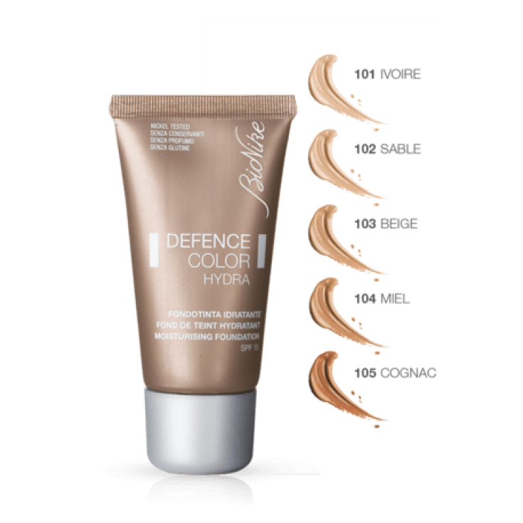 Defence Color Hydra Fondotinta Idratante 102 Sable BioNike 30ml