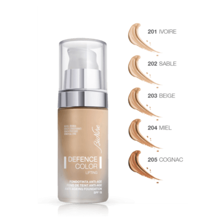 Defence Color Lifting Fondotinta Anti-age 204 Miel BioNike 30ml
