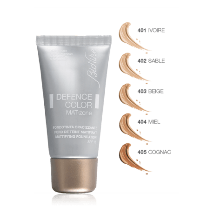 Defence Color MAT-Zone Fondotinta Opacizzante 403 Beige BioNike 30ml