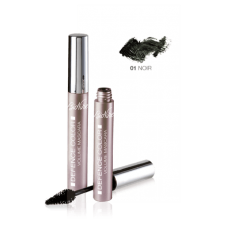 Defence Color Volume Mascara Effetto Ciglia Finte 01 Noir BioNike 8ml