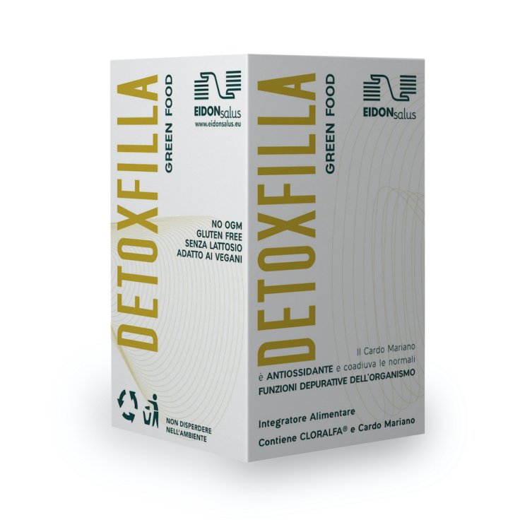 Detoxfilla Green Food Eidon Salus 60 Compresse