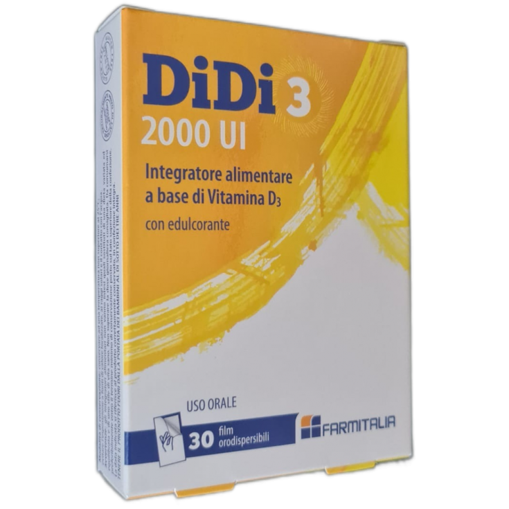 DiDi 3 2000 UI FARMITALIA 30 Film Orodispersibili