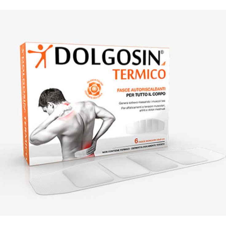 Dolgosin&reg; Termico Fasce Autoriscaldanti Dymalife&reg; 6 Pezzi