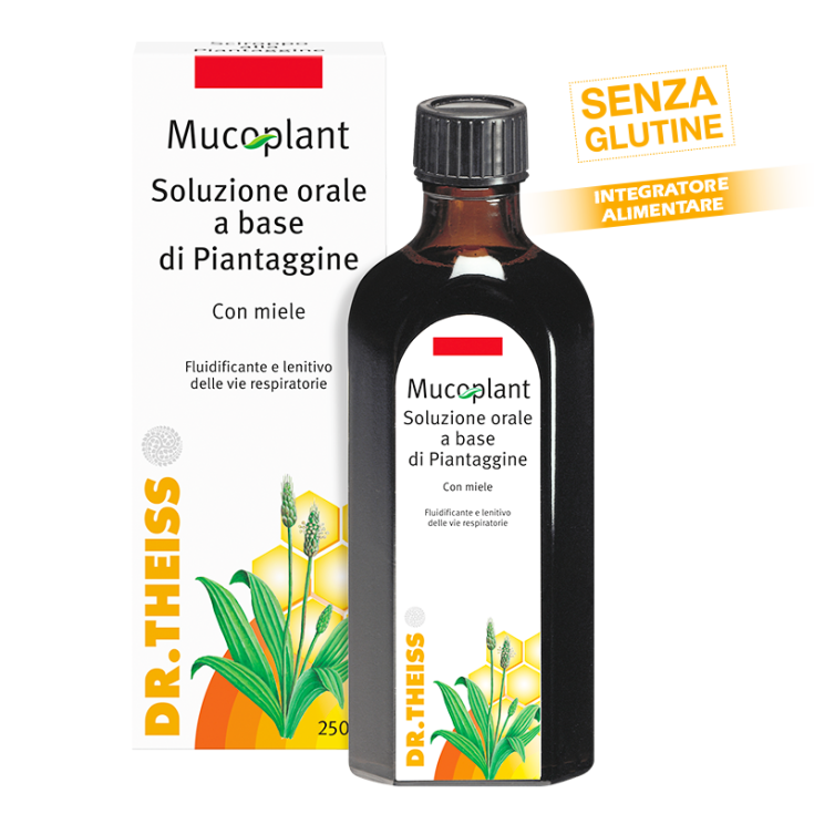 Dr. Theiss Soluzione Orale a Base di Piantaggine Fluidificante e Lenitivo 250ml
