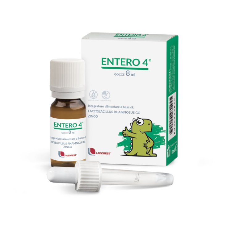 ENTERO 4&reg; Gocce LABOREST&reg; 8ml