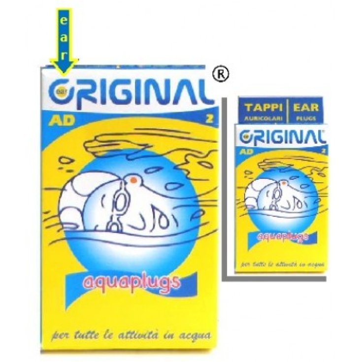 Ear Original Aquaplugs 2 Pezzi