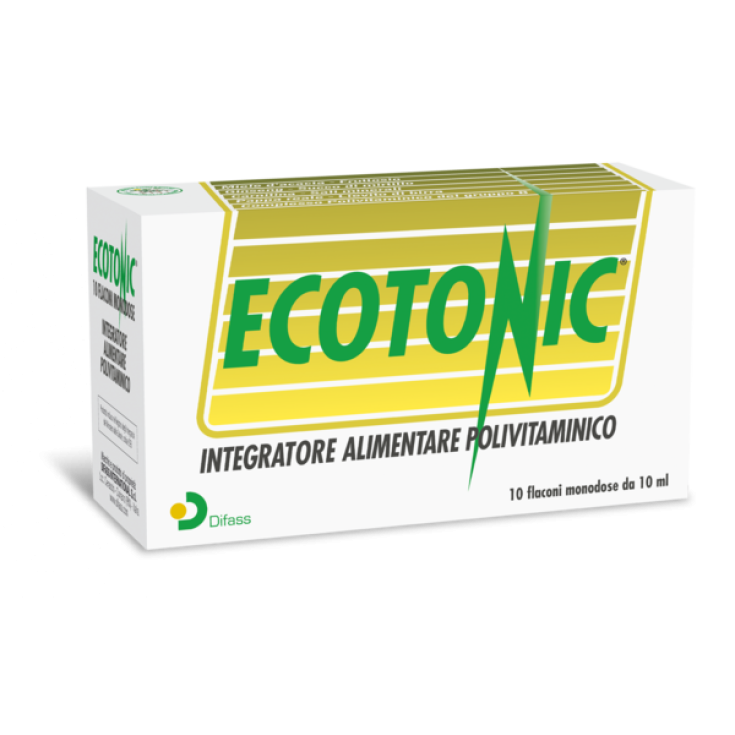 Ecotonic&reg; Difass 10 Flaconi Da 10ml